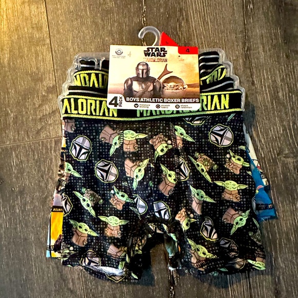 Star Wars The Mandalorian Boys Athletic Boxer Briefs B5 - Picture 1 of 4